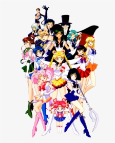 Sailor Moon Sailors Scouts, HD Png Download, Free Download