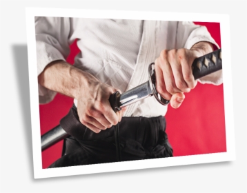 Man Drawing A Sword - Aikido, HD Png Download, Free Download