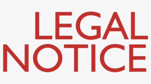 Legal Notice Logo Text, HD Png Download, Free Download