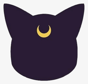 Transparent Anime Cat Png - Sailor Moon Luna Sign, Png Download, Free Download