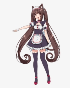 Anime - Chocola Nekopara, HD Png Download, Free Download