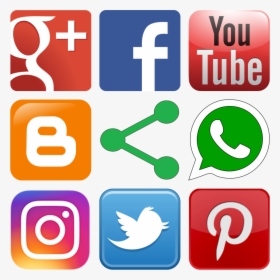 Redes Sociales - Youtube Icon Png Free, Transparent Png, Free Download