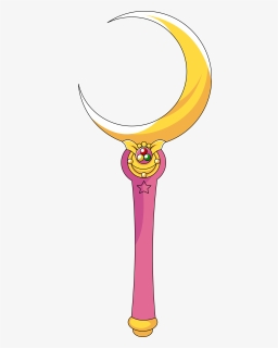 Sailor Moon Wand Png Png Freeuse - Sailor Moon Wand Vector, Transparent Png, Free Download