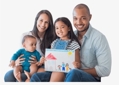 Happy Family Home, HD Png Download, Free Download