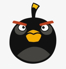 Classicbomb2 - Angry Bird Black, HD Png Download, Free Download