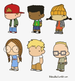 Recess Vince Spinelli Mikey Tj Gretchen And Gus, HD Png Download, Free Download