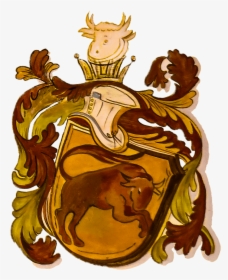 Coat Of Arms Zodiac Sign Taurus - Taurus Coat Of Arms, HD Png Download, Free Download