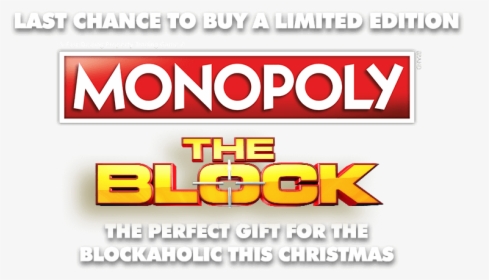 Buy The Limited Edition Block Monopoly Game - Block, HD Png Download, Free Download