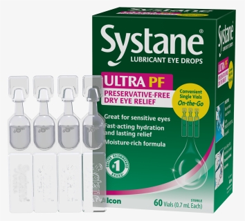Systane Preservative Free Eye Drops, HD Png Download, Free Download