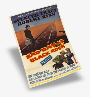 - Pop Culture Graphics Bad Day At Black Rock Poster - Flyer, HD Png Download, Free Download