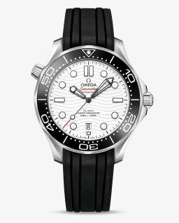 Omega Seamaster 300 White Dial, HD Png Download, Free Download