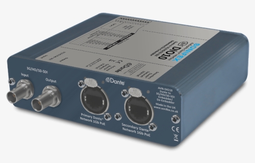 New Sdi To Dante® Embedder/de-embedder From Sonifex - Serial Digital Interface, HD Png Download, Free Download