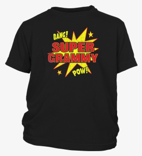 Super Grammy Shirt Super Power Grandma Grandmother - Med Tech T Shirt, HD Png Download, Free Download
