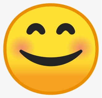 1024 X 1024 - Blush Smile Emoji, HD Png Download, Free Download