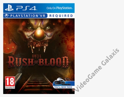 Until Dawn Rush Of Blood Ps4 , Png Download - Until Dawn Rush Of Blood, Transparent Png, Free Download