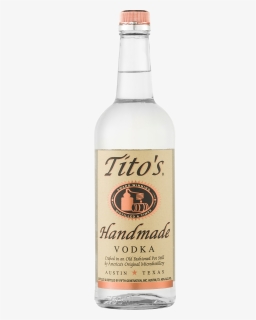 Tito"s Vodka Png - Titos Vodka Bottle Transparent, Png Download, Free Download