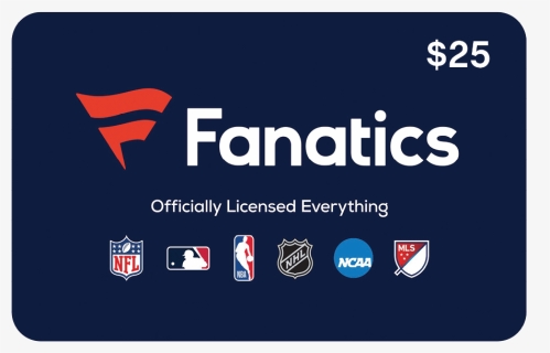 Fanatics Gift Card - Graphic Design, HD Png Download, Free Download