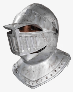 Classic Knight Costume Helmet - Transparent Knight Helmet, HD Png Download, Free Download