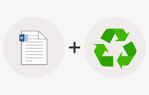 Green Recycling Sign And Document Icon - Do You Spell Recycling, HD Png Download, Free Download