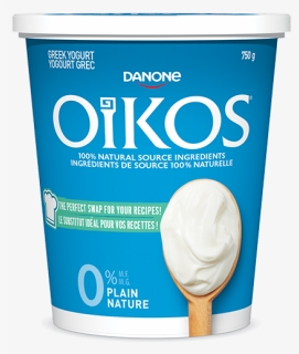 Game Night Snack - Oikos Plain Greek Yogurt, HD Png Download, Free Download