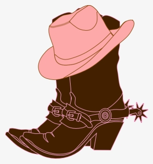 Cowgirl Clipart - Cute Cowboy Boots Clipart, HD Png Download, Free Download