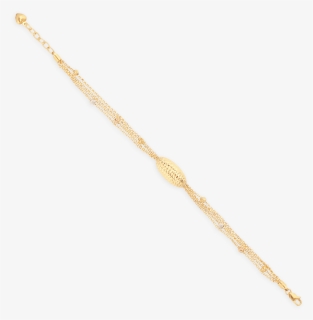 Yellow Elongated Ball Bracelet, Tricolor Gold - Chain, HD Png Download, Free Download