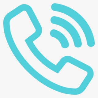 Phone Call Icon Blue - Blue Phone Call Icon, HD Png Download, Free Download