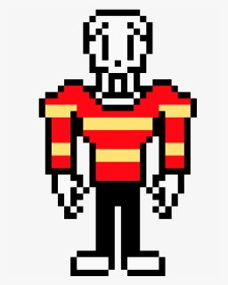 Waluigi Papyrus Pixel Art, HD Png Download, Free Download