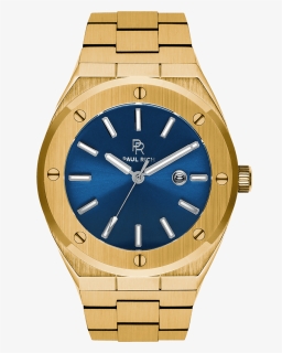 Blue And Gold Watch - Paul Rich Kings Jade, HD Png Download, Free Download