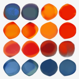 Orange Klebepunkte, HD Png Download, Free Download