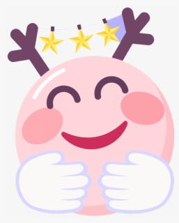 Christmas Holiday Emoji Png Image - Cartoon, Transparent Png, Free Download