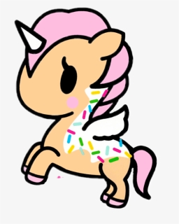 Transparent Tokidoki Clipart - Baby Cute Unicorn Drawings, HD Png Download, Free Download