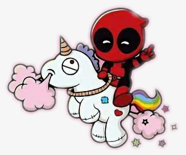 #deadpool #cute #unicorn - Cute Deadpool Unicorn, HD Png Download, Free Download