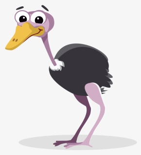 Will Fill The Weeks Ahead - Ostrich Cartoon Png Transparent, Png Download, Free Download