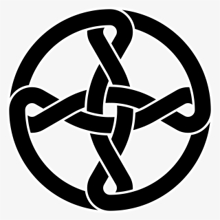 Circular Cross Decorative Knot 12crossings - Clip Art, HD Png Download, Free Download