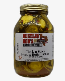 Thick N Spicy Bread Butter Pickles - Spreewald Gherkins, HD Png Download, Free Download