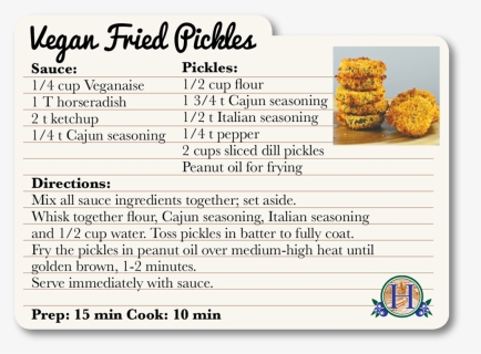 Vegan Fried Pickles - Peanut Butter Cookie, HD Png Download, Free Download