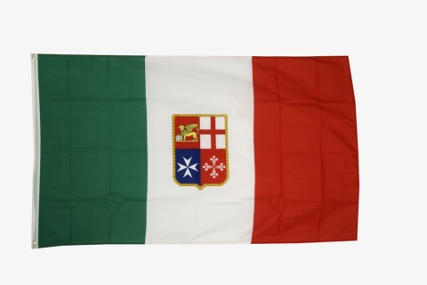 Printable Civil Ensign Of Italy , Png Download - Bandiera Marina Militare Italiana, Transparent Png, Free Download