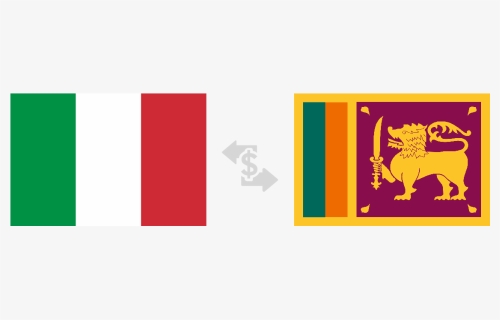 Srilanka And Italy Flag - Sri Lanka 72nd Independence Day, HD Png Download, Free Download