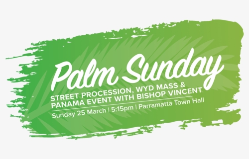 Palm Sunday Png - Swing Music, Transparent Png, Free Download