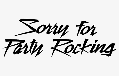 Hd Logo Sorry For Party Rocking, HD Png Download, Free Download