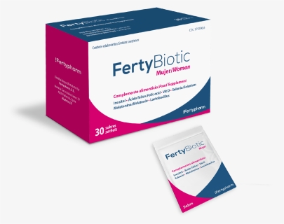 Fertybiotic Mujer Packaging - Ferty Biotic علاج, HD Png Download, Free Download