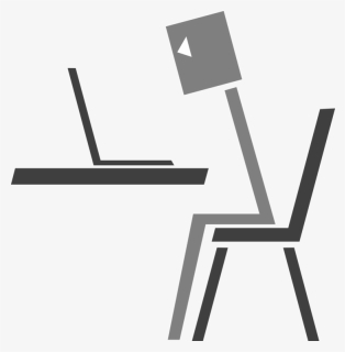 Laptop Computer Logo Man Sitting - Clip Art, HD Png Download, Free Download