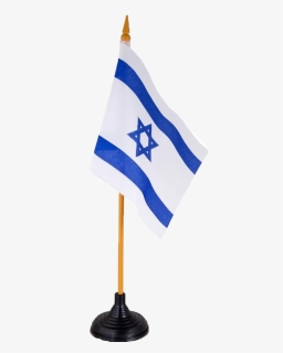 Israel Flag Png Free Background - Mini Israeli Flag, Transparent Png, Free Download