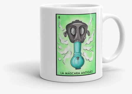 La Mascara Antigas Mug Mockup Handle On Right 11oz - Mug, HD Png Download, Free Download