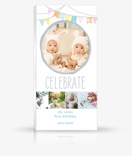 Front Photo Book Cover Designed For Birthday Party, - Flyer, HD Png Download, Free Download