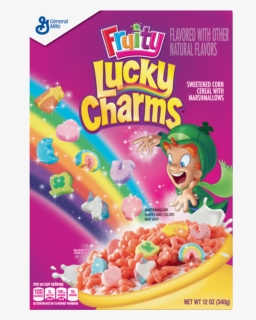 General Mills Fruity Lucky Charms Cereal, HD Png Download, Free Download