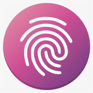 Fingerprint Icon White Background, HD Png Download, Free Download