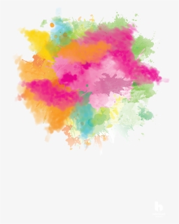 Mostly Cloudy , Png Download - Transparent Paint Splatters Png, Png Download, Free Download