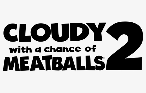 Cloudy With A Chance Of Meatballs 2 Logo , Png Download - Cloudy With A Chance Of Meatballs 2 Logo, Transparent Png, Free Download